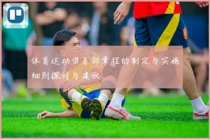 体育运动俱乐部章程的制定与实施细则探讨与建议